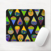 Super Heroes Ice Cream Cones Mousepad (Mit Mouse)