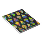 Super Heroes Ice Cream Cones Notizblock (angewinkelt)