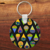 Super Heroes Ice Cream Cones Schlüsselanhänger (Vorderseite)