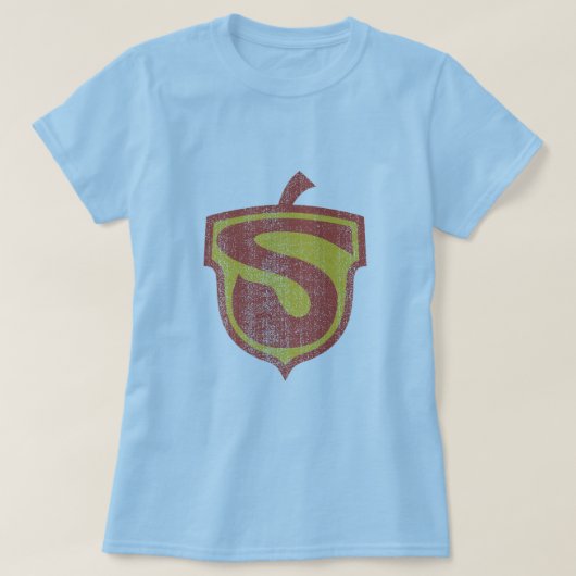 Super herrliches S - Retro T-Shirt (Design vorne)