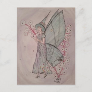 Super Hexe Postcard Postkarte