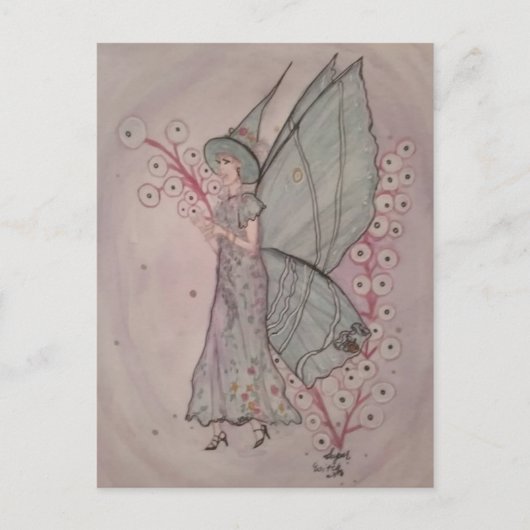 Super Hexe Postcard Postkarte (Vorderseite)