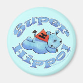 Super Hippo Magnet (Vorne)