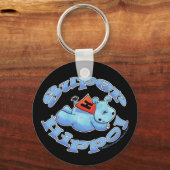 Super Hippo Schlüsselanhänger (Vorderseite)