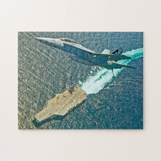 SUPER-HORNET F/A-18F (11x14 INCH) Puzzle (Horizontal)
