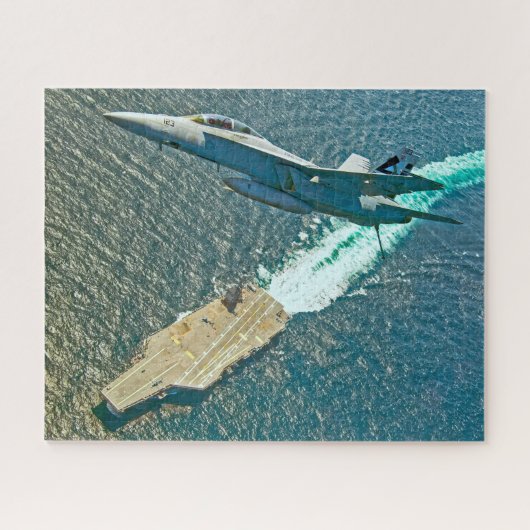 SUPER-HORNET F/A-18F (16x20 INCH) Puzzle (Horizontal)