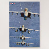 SUPER-HORNET F/A-18F (20x30 INCH) Puzzle (Vertikal)