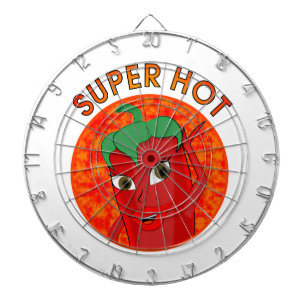 Super Hot Pepper Diva Dartscheibe