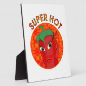 Super Hot Pepper Diva Fotoplatte (Seite)
