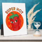 Super Hot Pepper Diva Fotoplatte (Seite)