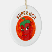 Super Hot Pepper Diva Keramikornament (Rechts)