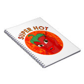 Super Hot Pepper Diva Notizblock (Rechte Seite)