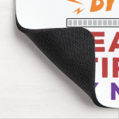 Super HR Manager bei Day Really Tired by Night Mousepad (Ecke)