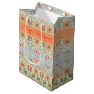 Super Hübsch Medium Erntedank Geschenktasche Mittlere Geschenktüte