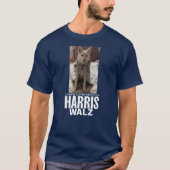 Super-Hunde für Harris/Walz T-Shirt (Vorderseite)