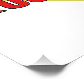 Super Husband Fotodruck (Ecke)