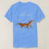Super Hypo Mandarine Leopard Gecko Lizard Reptile T-Shirt (Design vorne)