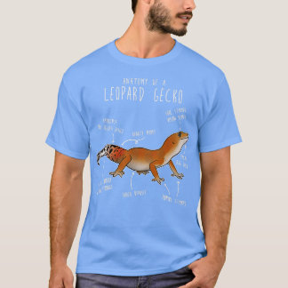 Super Hypo Mandarine Leopard Gecko Lizard Reptile T-Shirt
