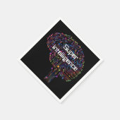 Super-Intelligenz-Technologie Serviette (Ecke)