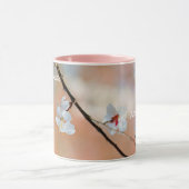 Super japanische Apricot-Blume Tasse (Zentrum)