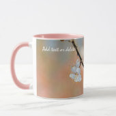Super japanische Apricot-Blume Tasse (Links)
