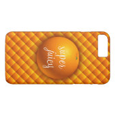 Super Juicy Orange iPhone 7 Case-Mate iPhone Hülle (Rückseite (Horizontal))
