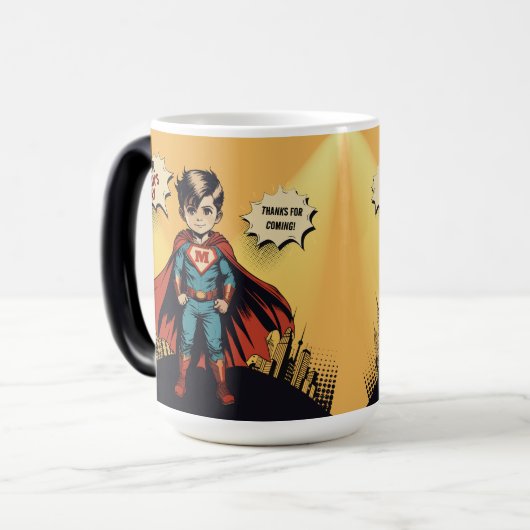 Super Junge Verwandlungstasse (Vorderseite Links)