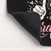 Super Karateka - Geschenk Karate Mädchen Karate Fr Mousepad (Ecke)