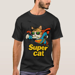 Super Katze T-Shirt