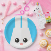 Super Kawaii Niedlich Osterhase. Pappteller (Party)