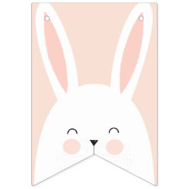 Super Kawaii Niedlich Osterhase. Wimpelkette