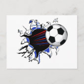 SUPER KICK SOCCER POSTKARTE (Vorderseite)