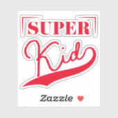 Super Kid Aufkleber (Blatt)