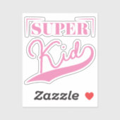 Super Kid Aufkleber (Blatt)