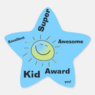 Super Kid Award Stickers