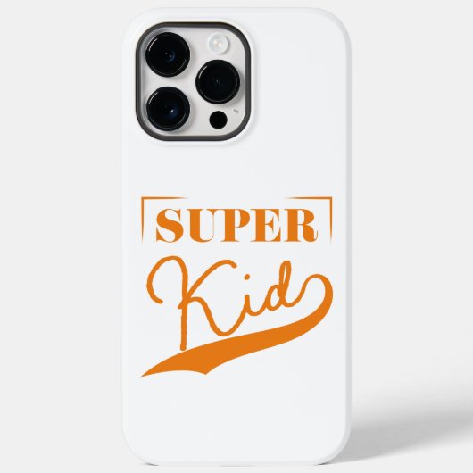 Super Kid Case-Mate iPhone Hülle (Rückseite)