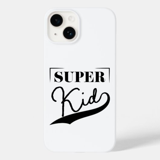 Super Kid Case-Mate iPhone Hülle (Rückseite)