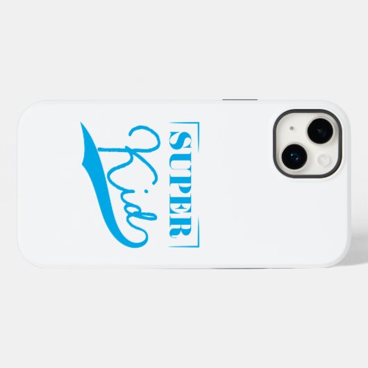 Super Kid Case-Mate iPhone Hülle (Rückseite (Horizontal))