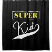 Super Kid Duschvorhang (Vorderseite)