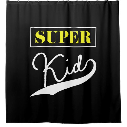 Super Kid Duschvorhang (Vorderseite)