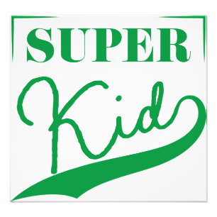 Super Kid Fotodruck