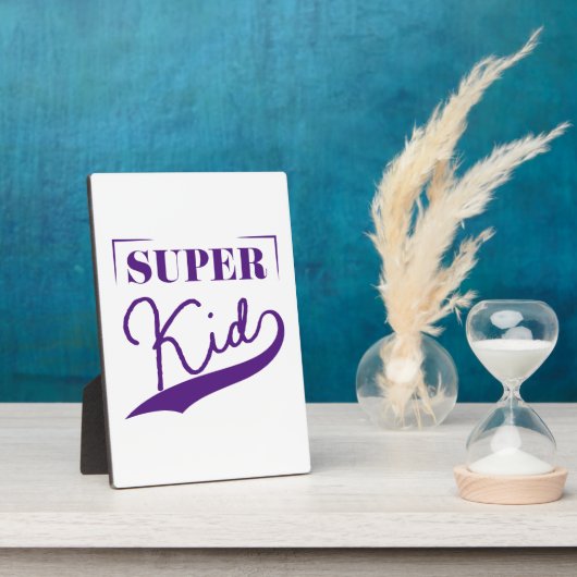 Super Kid Fotoplatte (Seite)