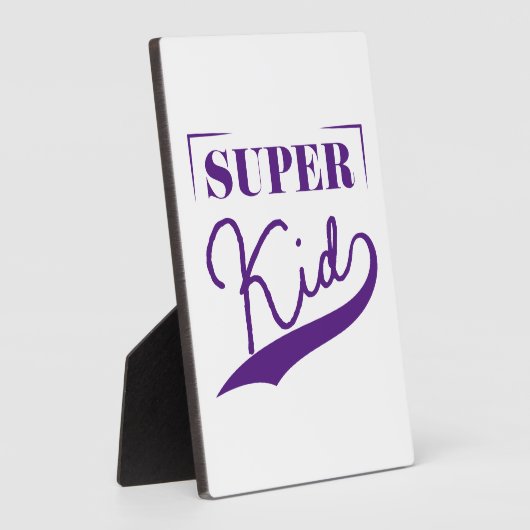 Super Kid Fotoplatte (Seite)