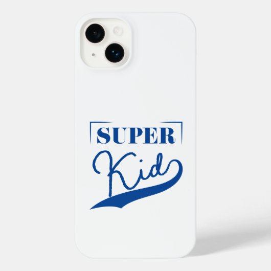 Super Kid iPhone Hülle (Rückseite)