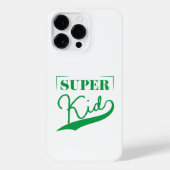 Super Kid iPhone Hülle (Rückseite)