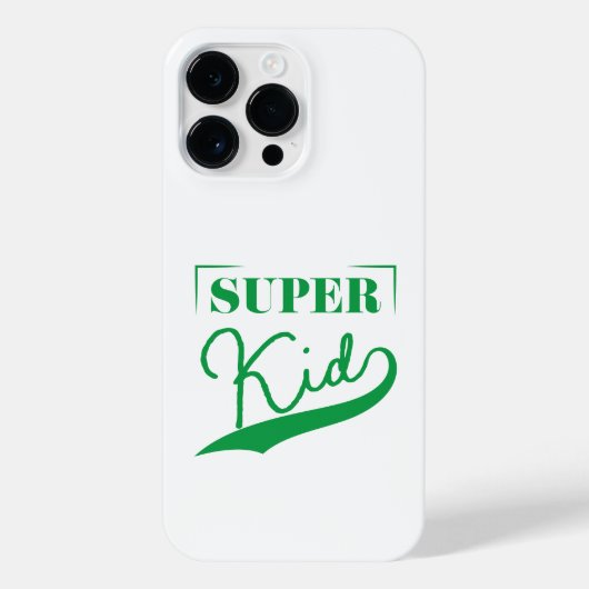 Super Kid iPhone Hülle (Rückseite)