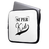 Super Kid Laptopschutzhülle (Vorderseite Links)