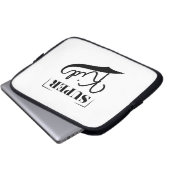 Super Kid Laptopschutzhülle (Vorne Knopf)