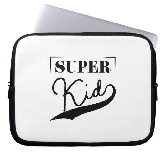 Super Kid Laptopschutzhülle (Vorderseite)