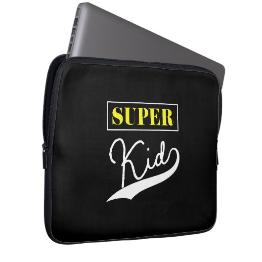 Super Kid Laptopschutzhülle (Vorne Rechts)